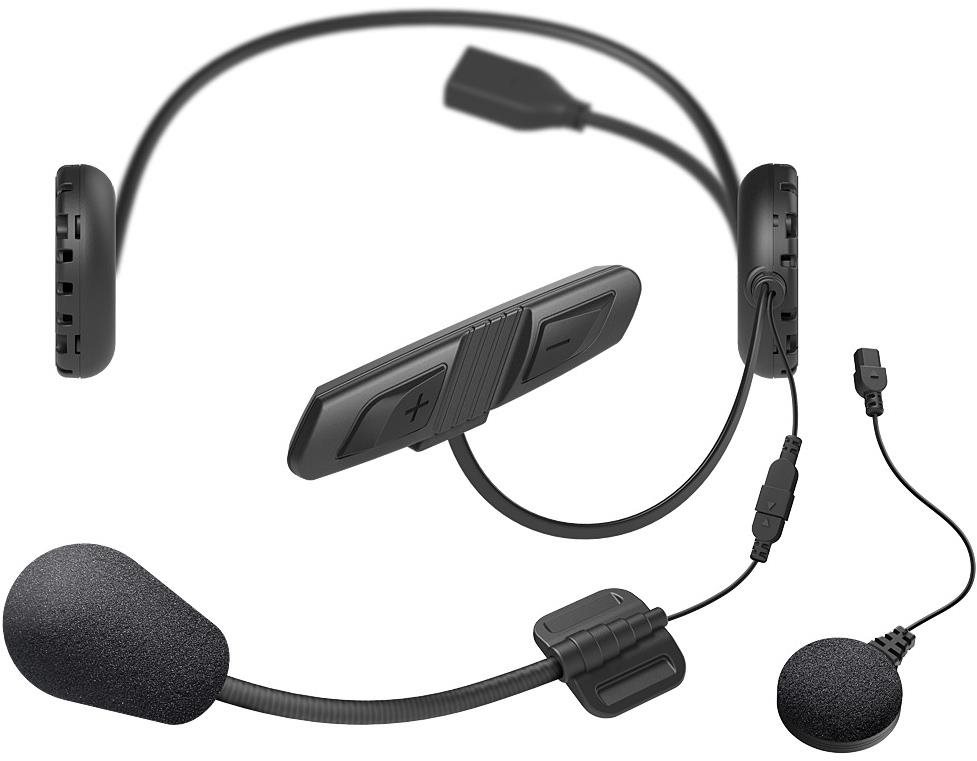 SENA Bluetooth handsfree headset 3S PLUS pro skútry pro integrální přilby (dosah 0,4 km) včetně pevn
