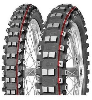 Mitas Terra Force-MX Medium/Hard 90/100/14 TT,R,červ.+zel.pruh 49 M-126589