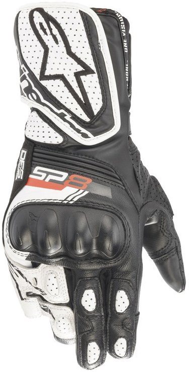 ALPINESTARS rukavice STELLA SP-8, dámské, černé/bílé, 2025, vel. L