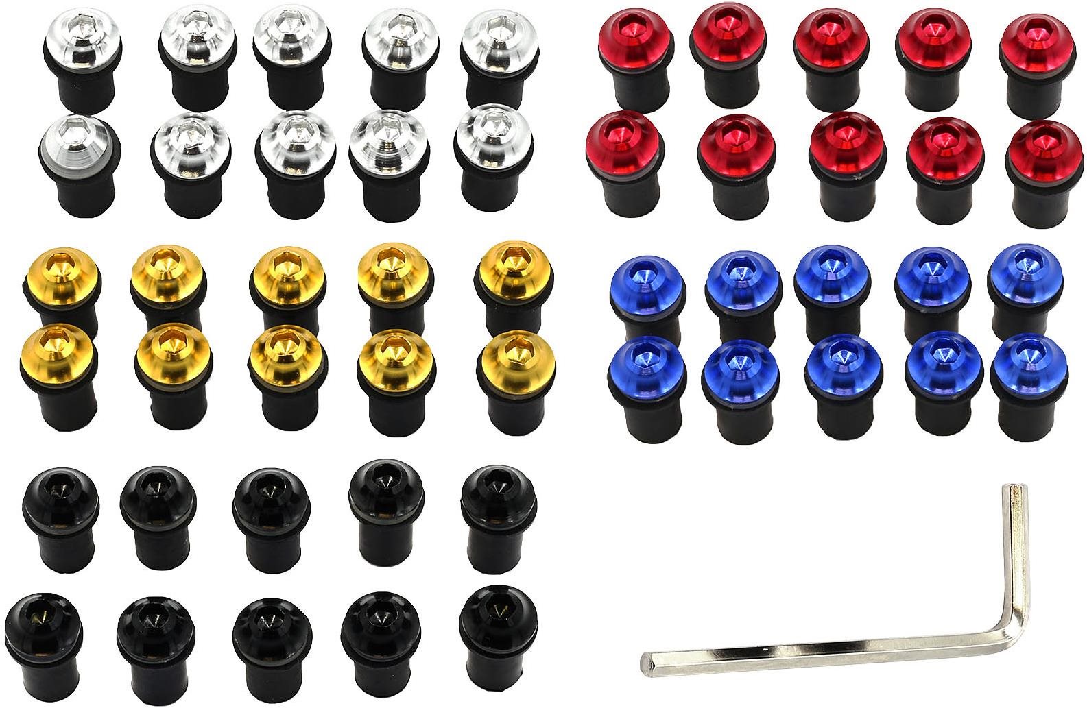 Šrouby do plexi - Barva : Červená