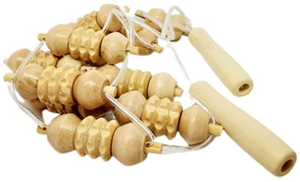 MARIMEX Masážní pás do sauny, celodřevěný