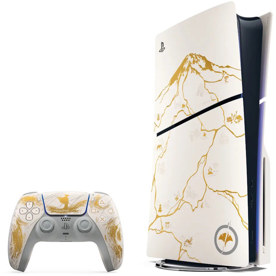 PlayStation 5 (Slim) - Ghost of Yotei: Gold Limited Edition