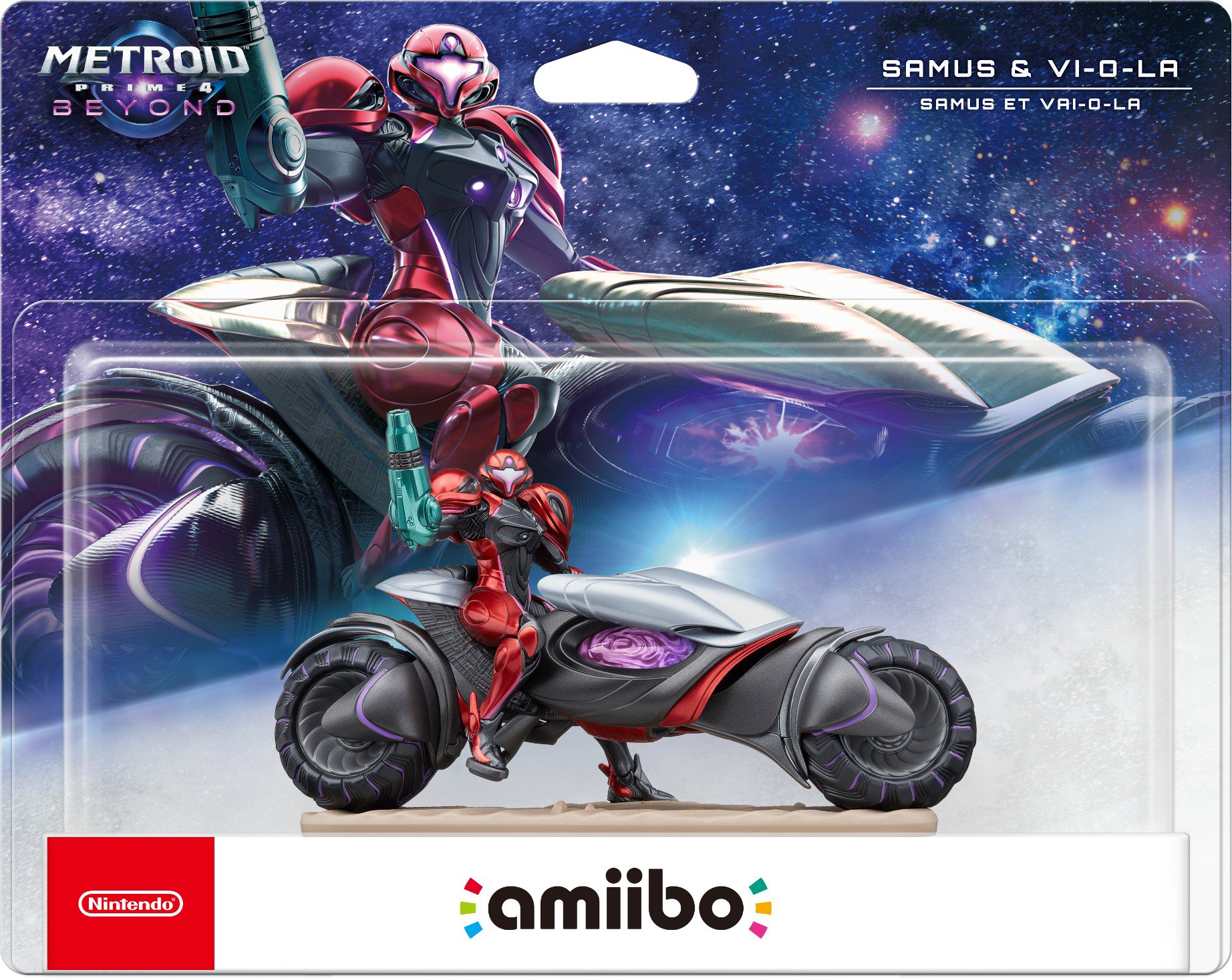Amiibo Samus & Vi-O-La (Metroid Prime 4)