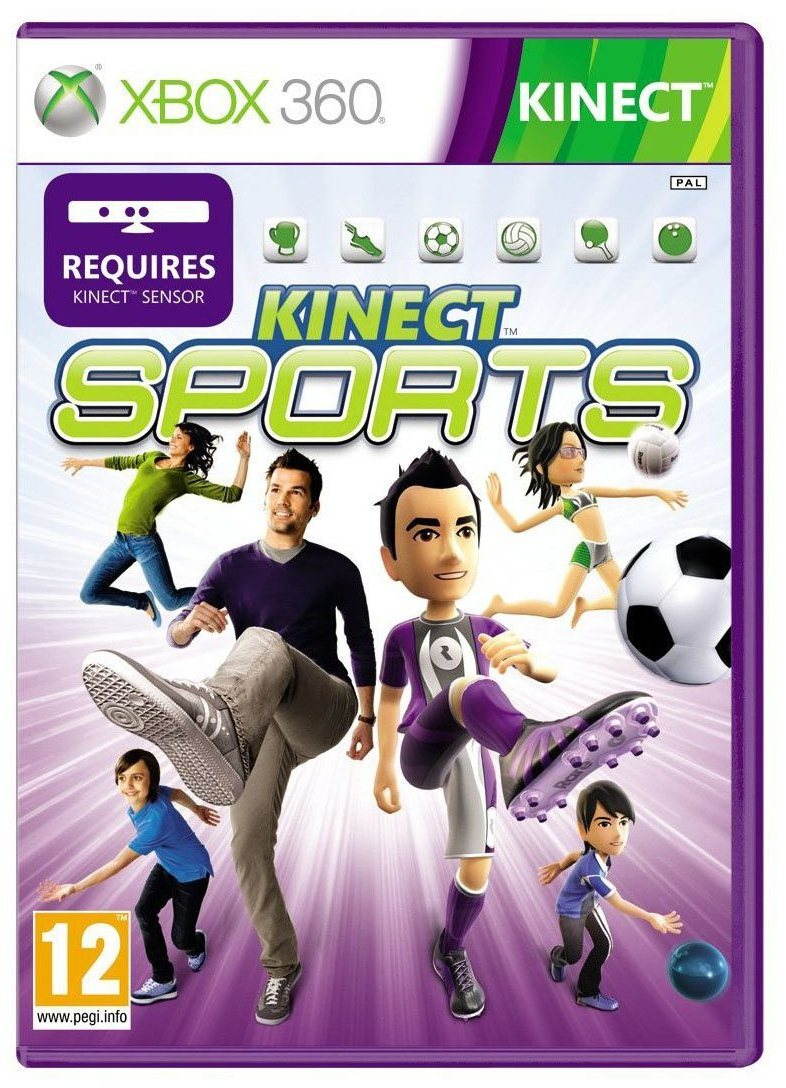 Xbox 360 - Kinect Sports (Kinect ready)