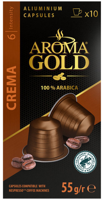Aroma Gold kapsle Crema 55g/ 10ks