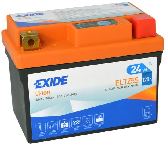 Exide ELTZ5S Li-Ion baterie 0,5kg, 24 (Wh)