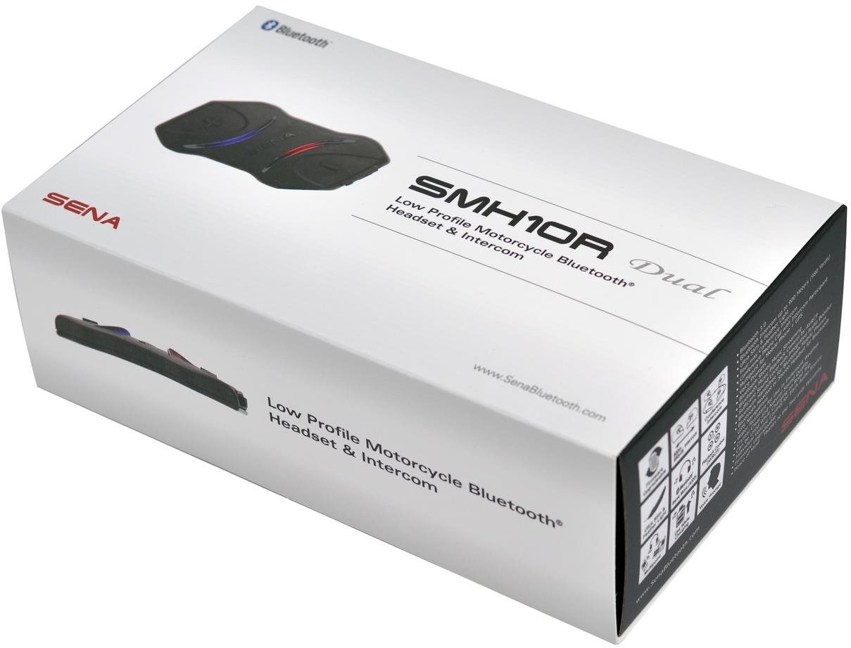 SENA Bluetooth handsfree headset SMH10R (dosah 0,9 km) (sada 2 jednotek)