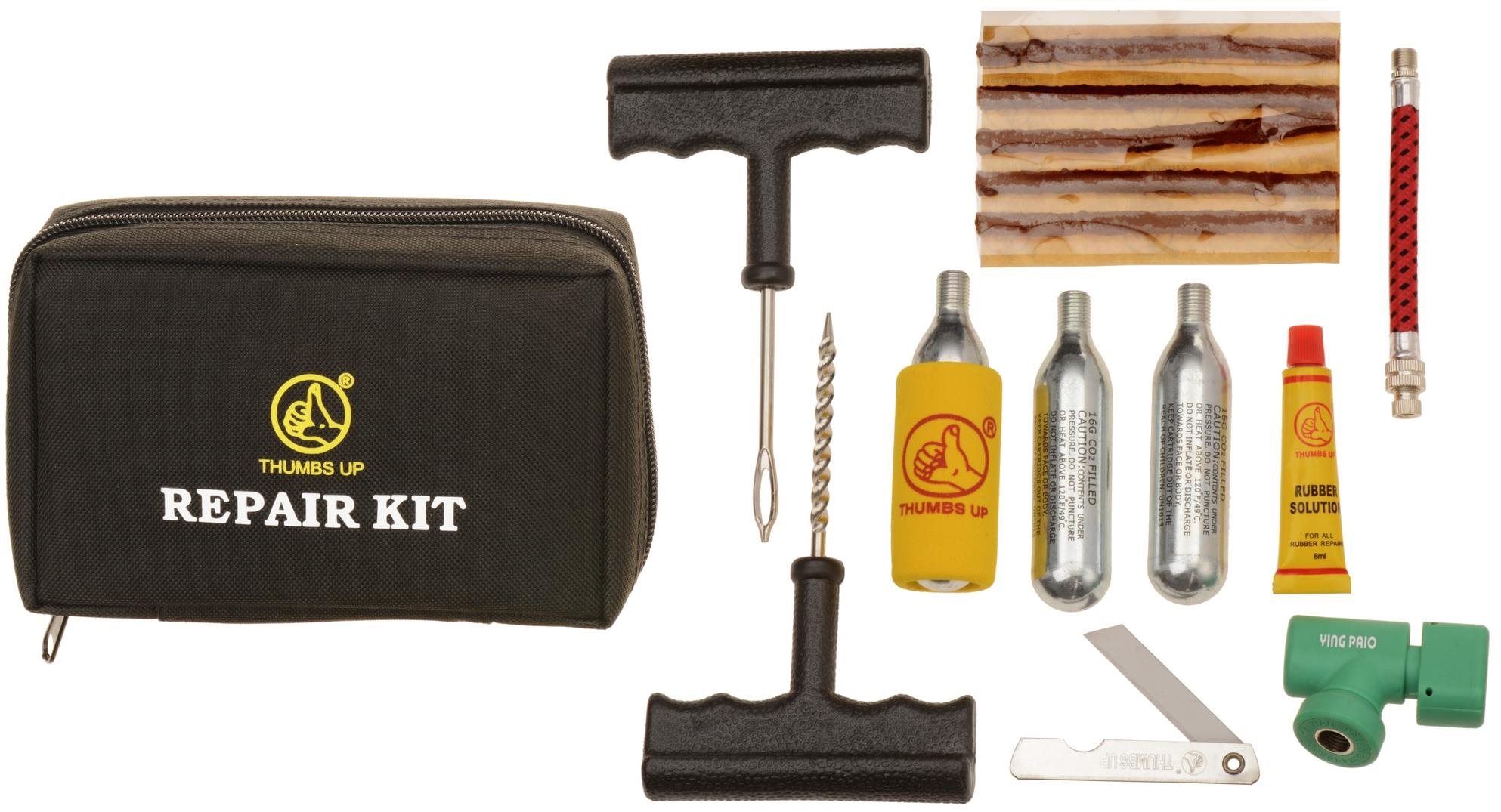 THUMBS UP opravná sada pneu pro moto včetně bombiček