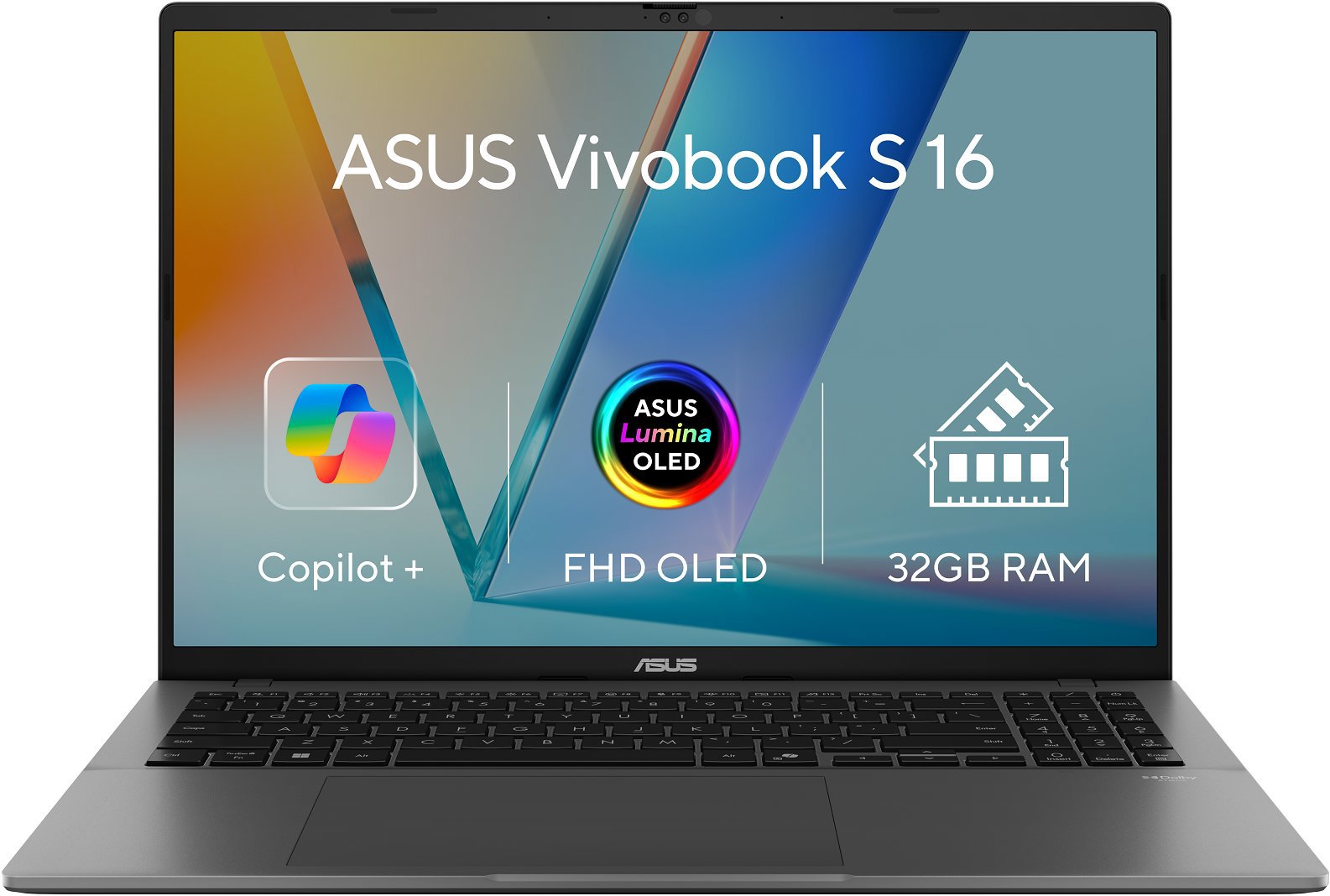 ASUS Vivobook S16 M3607KA-OLED022X Matte Gray kovový