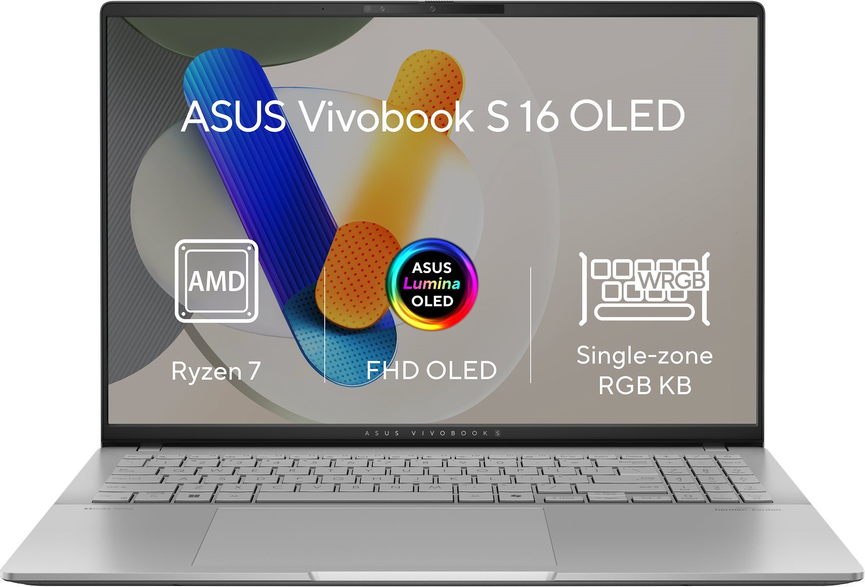 ASUS Vivobook S 16 OLED M5606KA-OLED094X Cool Silver celokovový