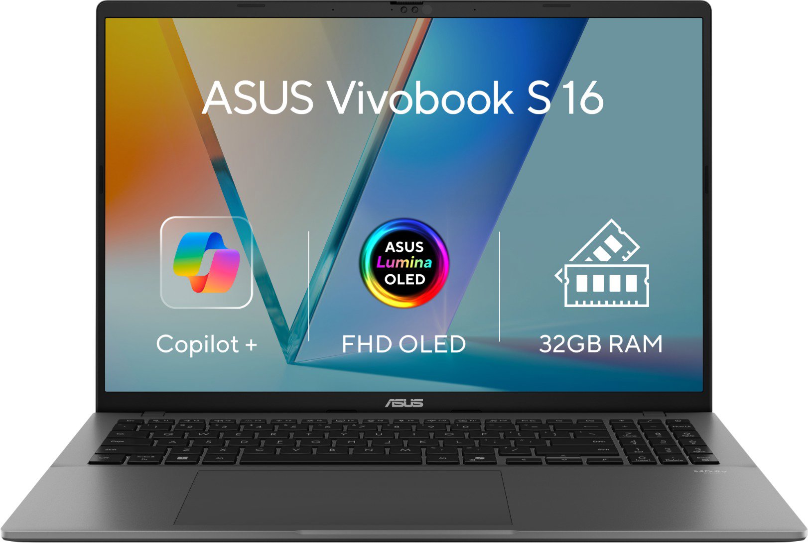 ASUS Vivobook S 16 M3607KA-OLED008W Matte Gray kovový