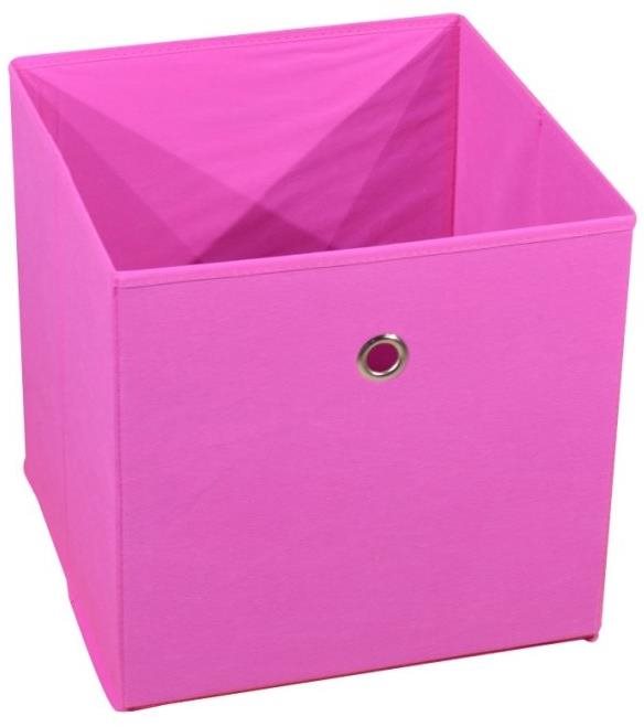 Nejlevnější nábytek Úložný box Golo, růžový