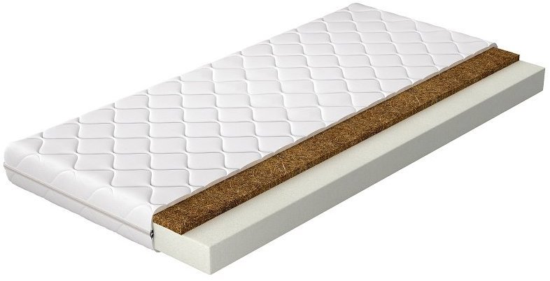 Nejlevnější nábytek Pěnová matrace Sage 90 × 200 cm s hypoalergenním potahem