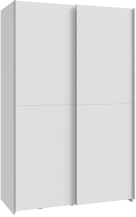 Nejlevnější nábytek - Šatní skříň s posuvnými dveřmi KEBAN, bílá