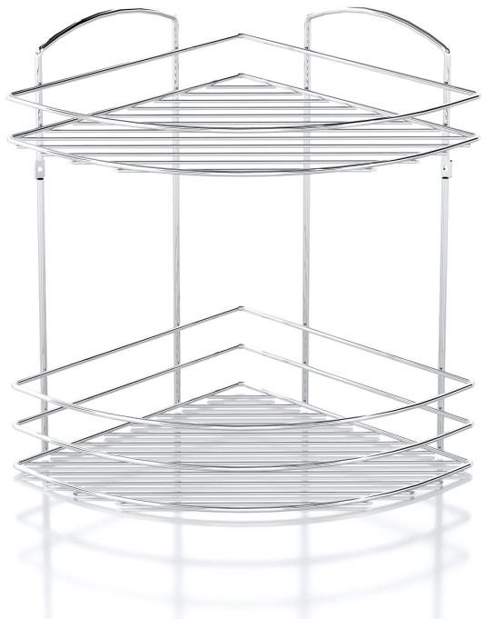 Nejlevnější nábytek Koupelnový organizér NN01351, chrom