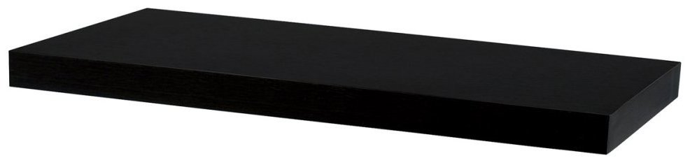 Nejlevnější nábytek Nástěnná polička Kaleb 60 cm, wenge