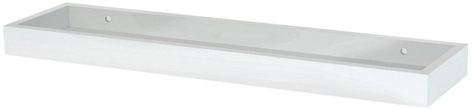 Nejlevnější nábytek Nástěnná polička Collybita, bílá