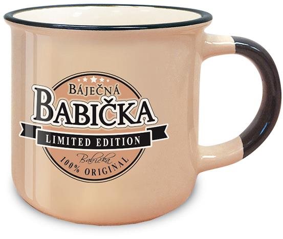 Nekupto Hrnek s potiskem Báječná babička Retro
