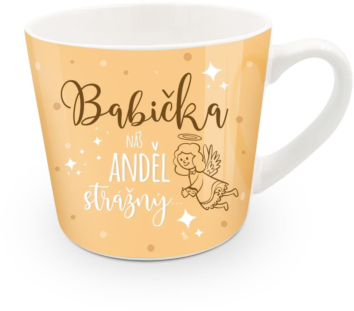 Nekupto Dárkový hrnek Babička - náš anděl strážný