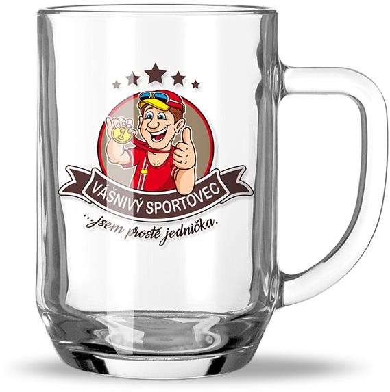 Nekupto Dárkový půllitr Vášnivý sportovec Hobby