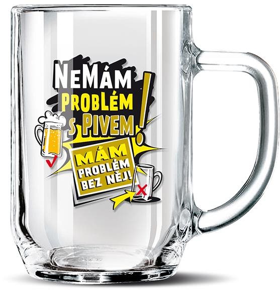 Nekupto Dárkový půllitr Nemám problém s pivem!