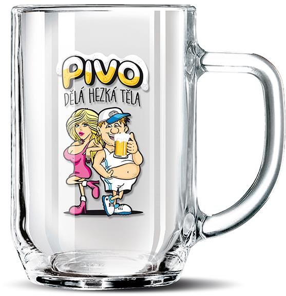 Nekupto Dárkový půllitr Pivo dělá hezká těla