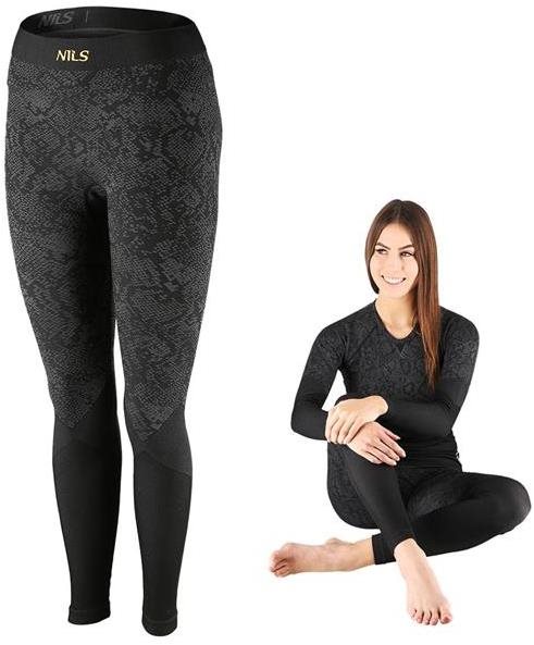 NILS dámské funkční spodky, černé, vel. L