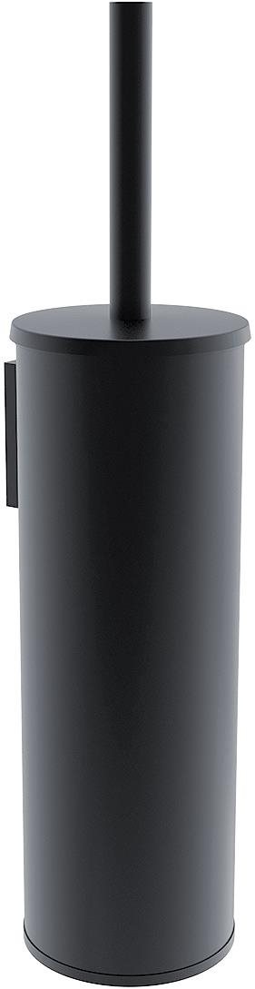 Nimco Unix Toaletní WC kartáč tubusový, černý, kovová nádoba UNC 13094E-90