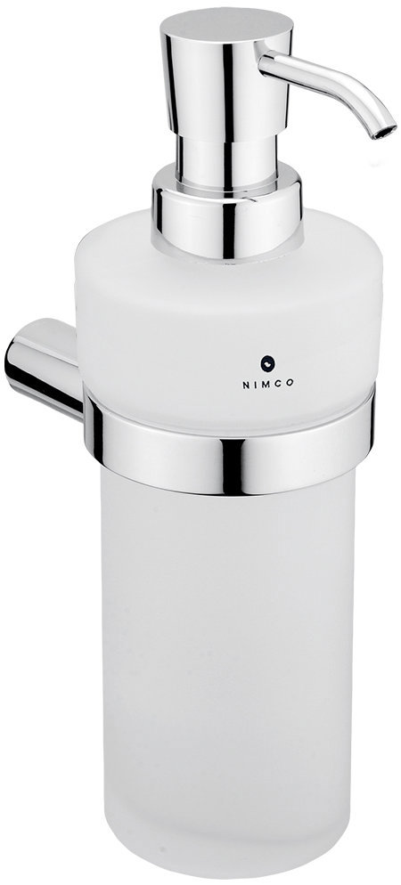 Nimco Dávkovač mýdla Bormo chrom sklo – pumpička plast BR-11031W-26