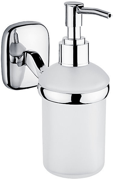 Nimco Simona chrom dávkovač mýdla nerezezový – pumpička plast SI 7231C-P-26