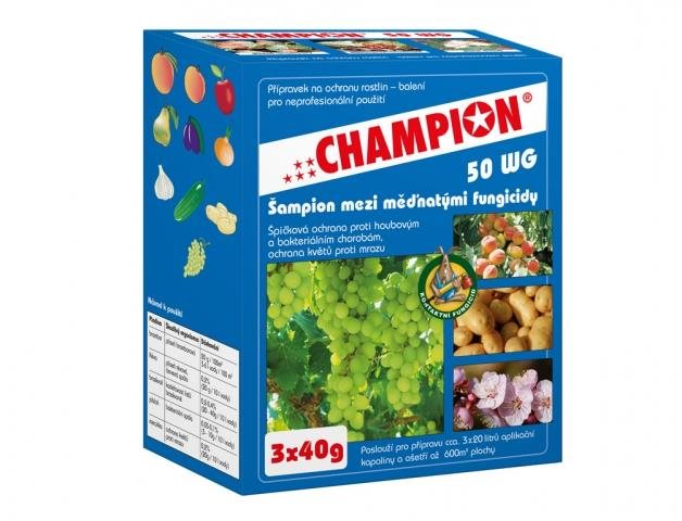 CHAMPION Fungicid 50WG, 3 x 40 g