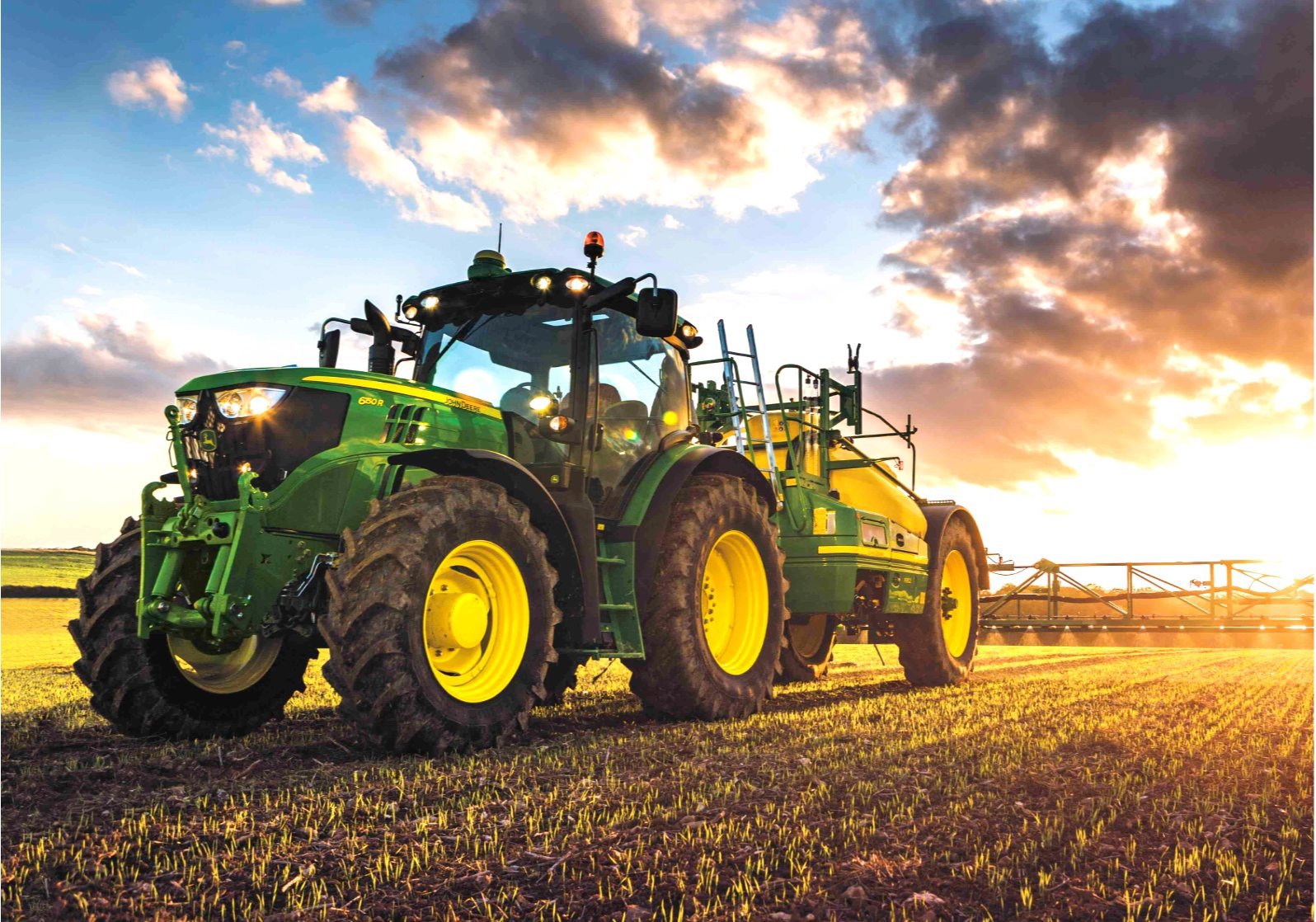 Norimpex Traktor John Deere na poli 30 × 40 cm