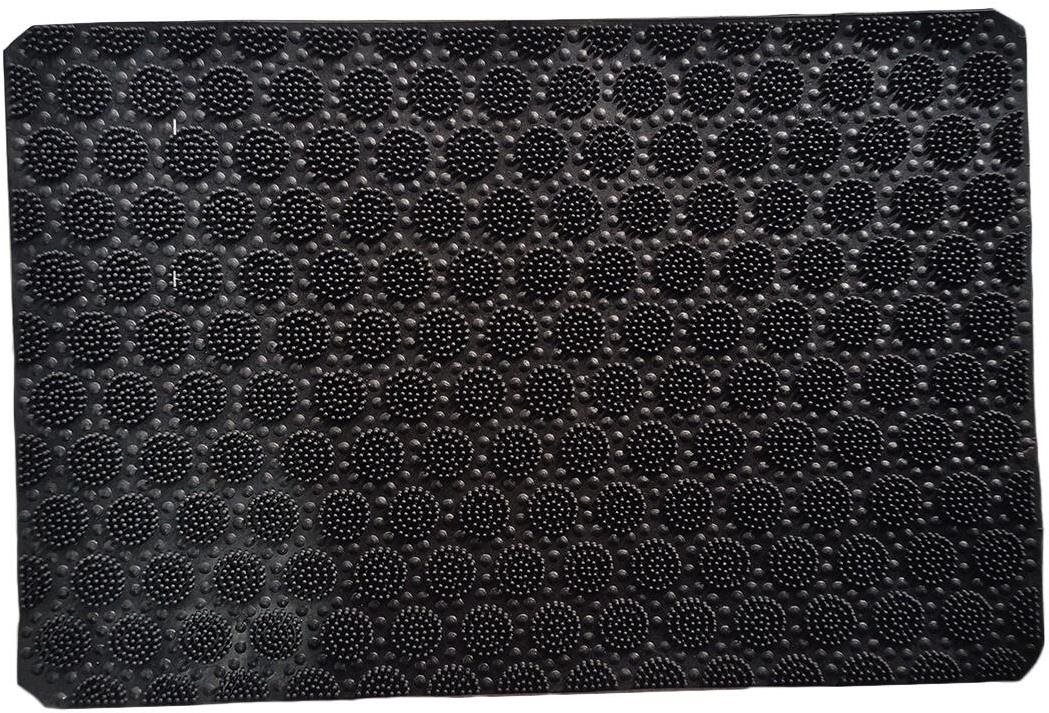 M.A.T. Group rohož guma 40 × 60 cm, černá