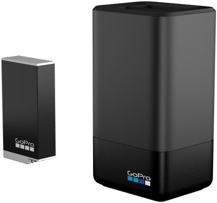 GoPro Duální dobíječka baterií + baterie Enduro pro MAX (MAX Dual Battery Charger + Enduro Battery)