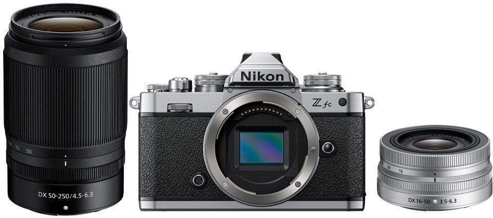 Nikon Z fc + Z DX 16–50 mm f/3,5–6,3 VR + Z DX 50–250 mm f/4,5–6,3 VR