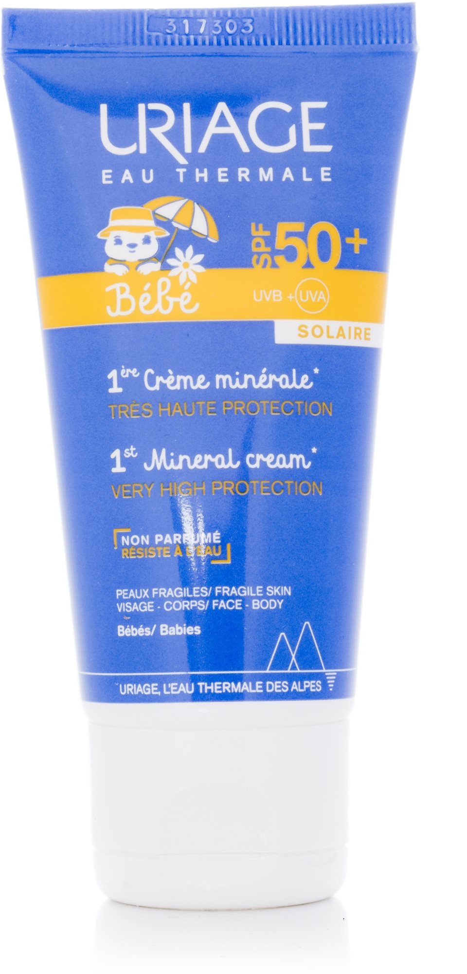 URIAGE Bébé 1st Mineral Cream SPF 50+ 50 ml