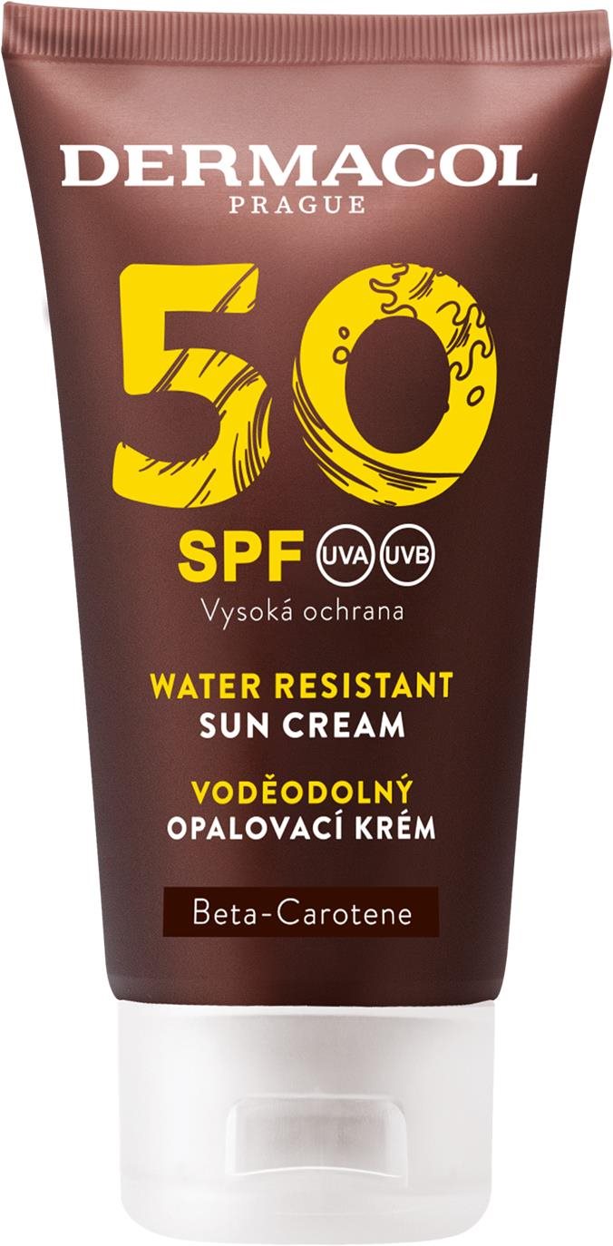 DERMACOL Sun Voděodolný zvláčňující krém na opalování SPF 50 50 ml