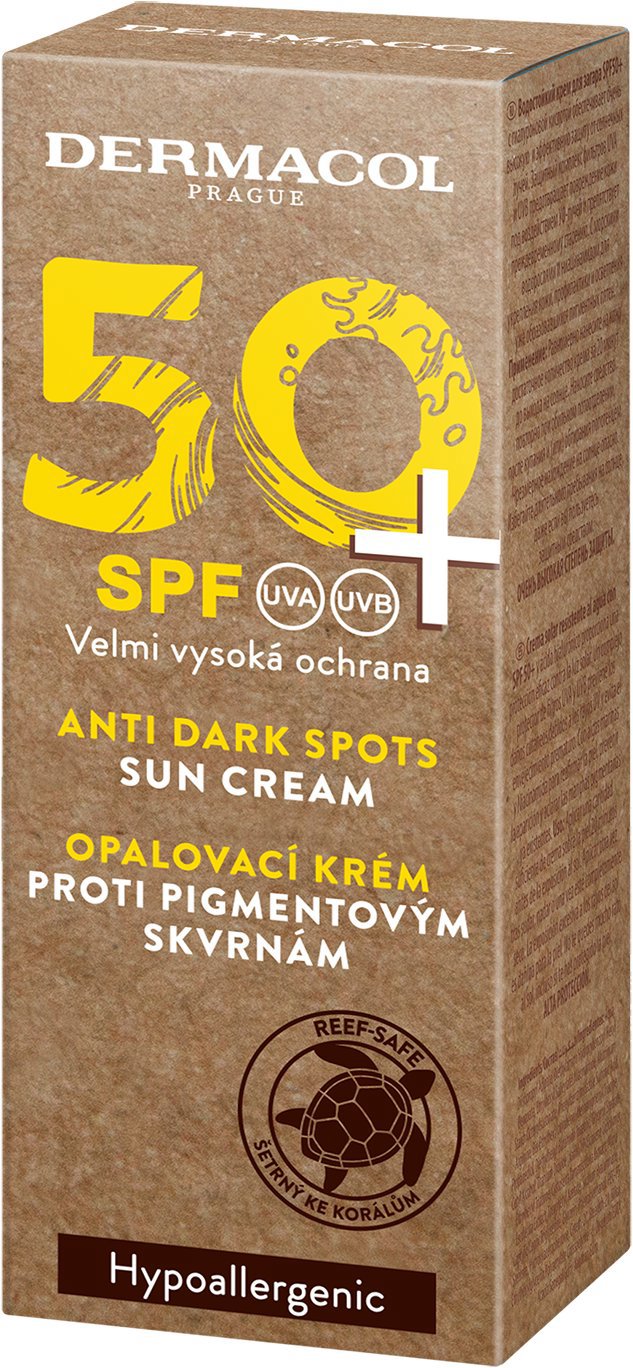 DERMACOL Sun Pleťový krém SPF50+ proti pigment skvrnám 50 ml