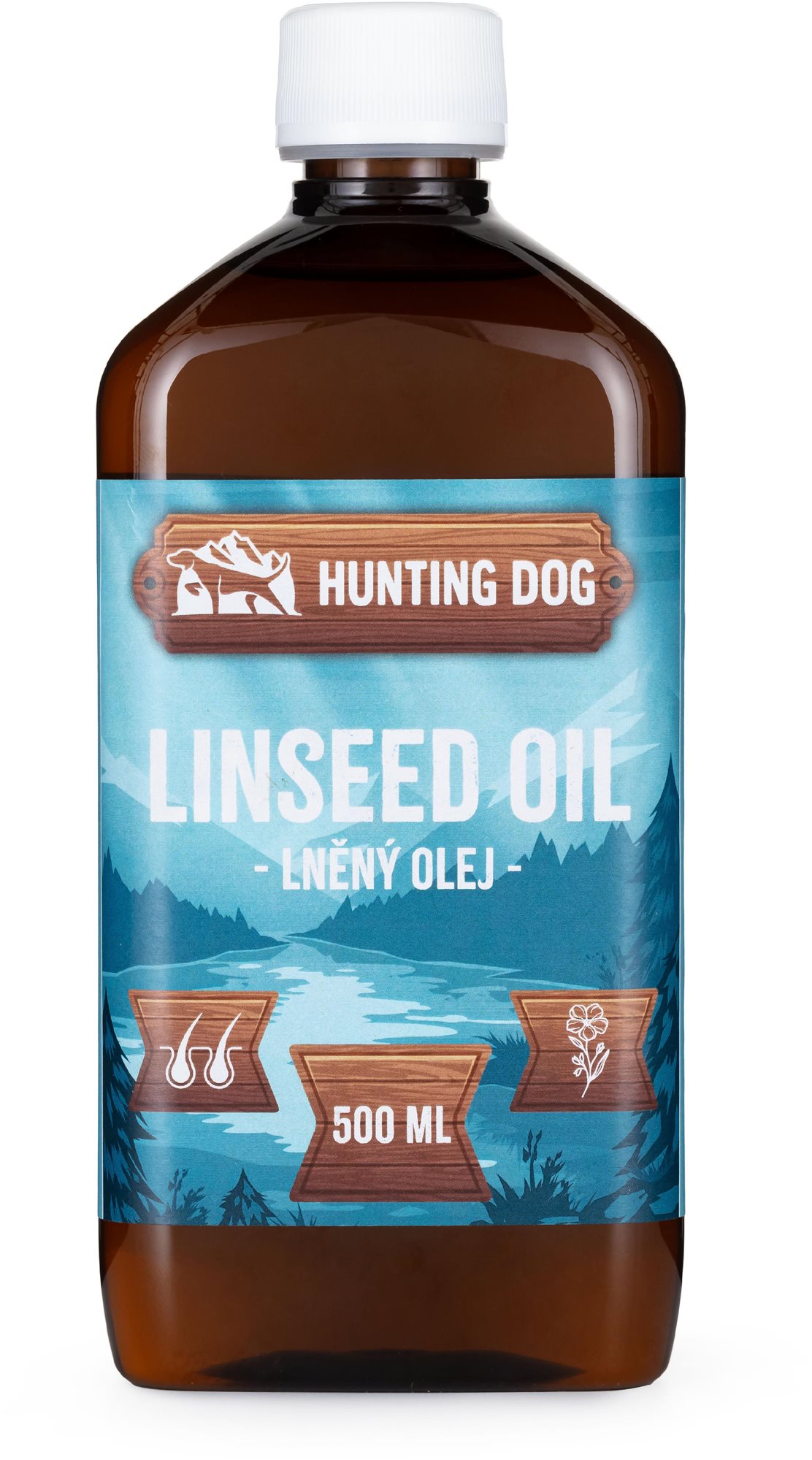 Hunting Dog - Lněný olej 500 ml