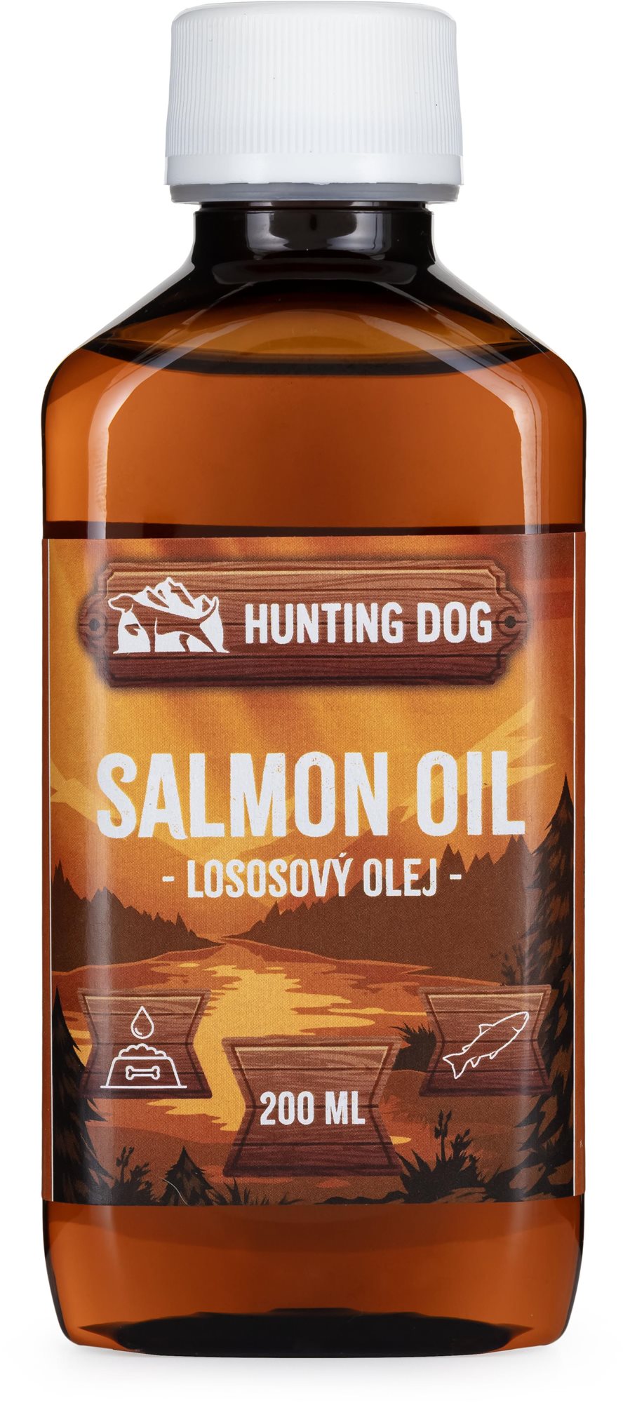 Hunting Dog - Lososový olej 200 ml