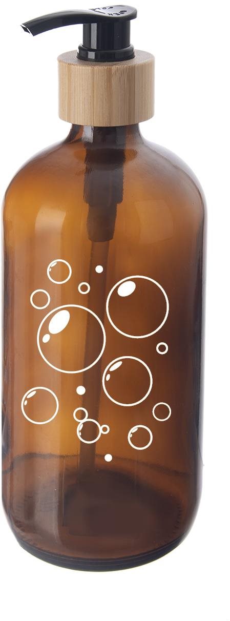 ORION Dávkovač mýdla 0,5 l, hnědé sklo