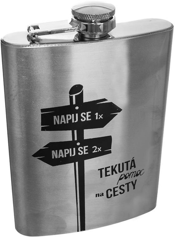 ORION Placatka nerez TEKUTÁ POMOC NA CESTY 240ml