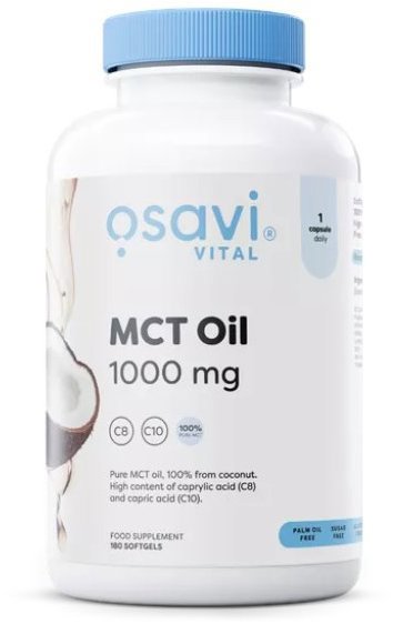 Osavi MCT olej, 60 softgel kapslí