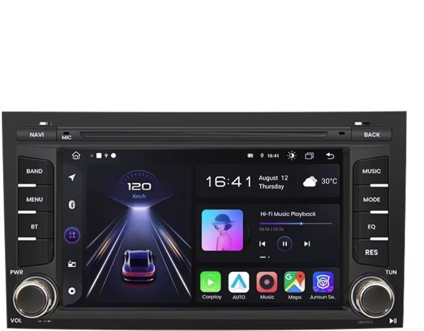 Junsun Seat Leon MK3 5F 2012-2020, Seat Ibiza 2016 GPS Navigace, Android