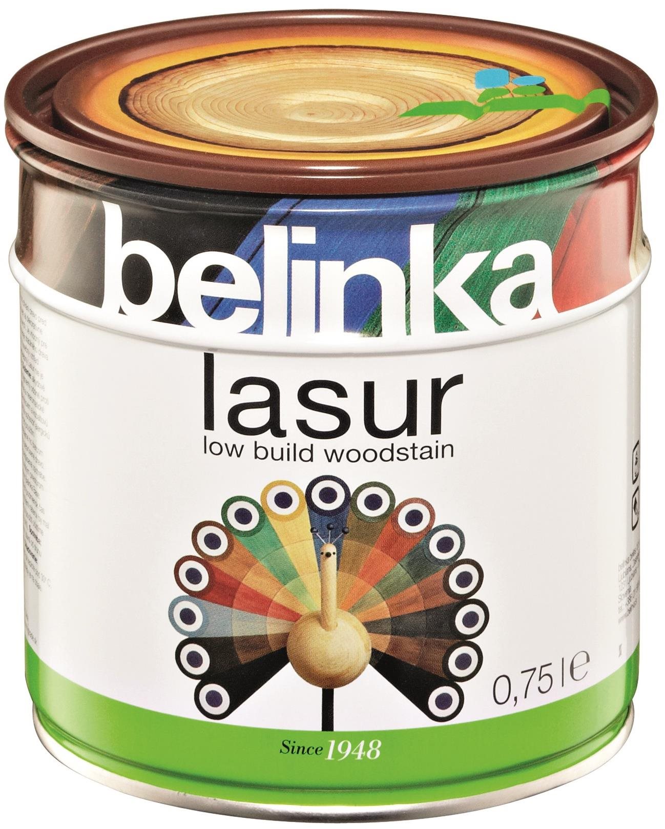 KANSAI HELIOS Belinka Lasur 0,75 l, barva 28 Staré dřevo