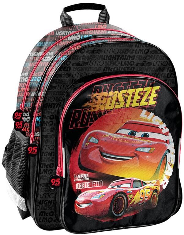 Paso Dvoukomorový školní batoh Cars
