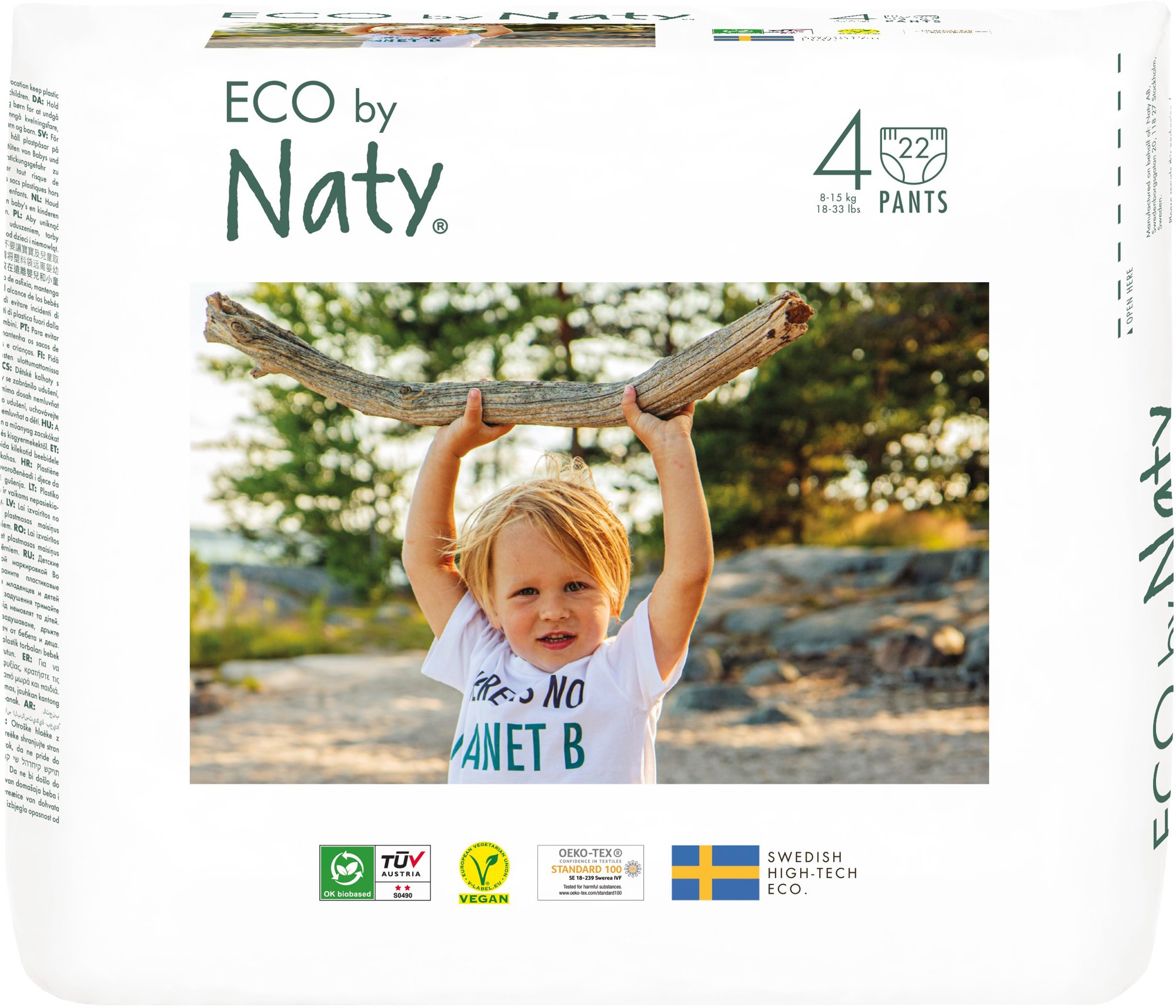 Eco by Naty Maxi vel. 4 (22 ks)