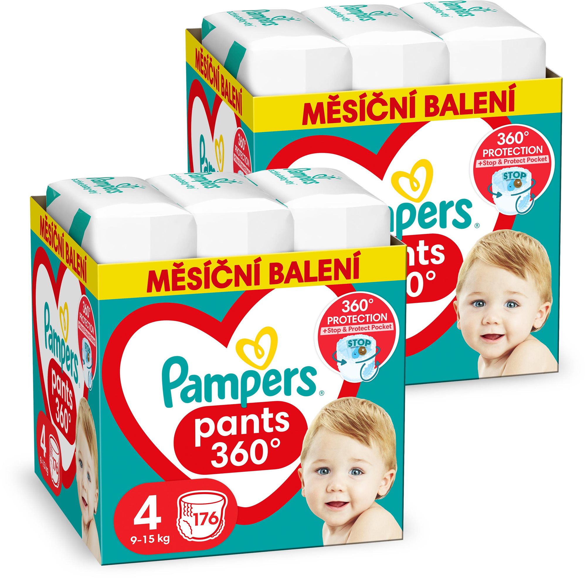 PAMPERS Pants vel. 4 (352 ks)