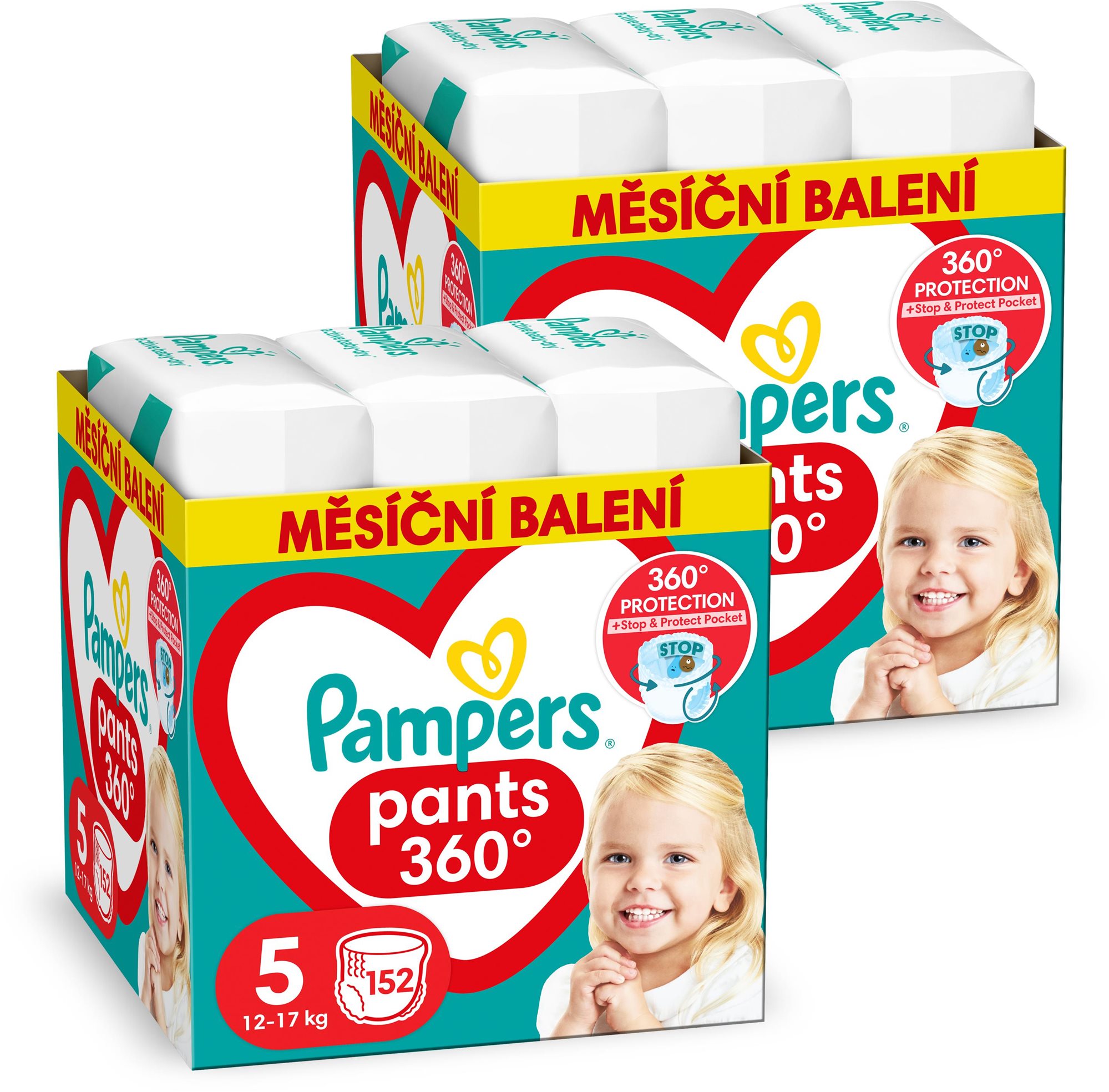 PAMPERS Pants vel. 5 (304 ks)