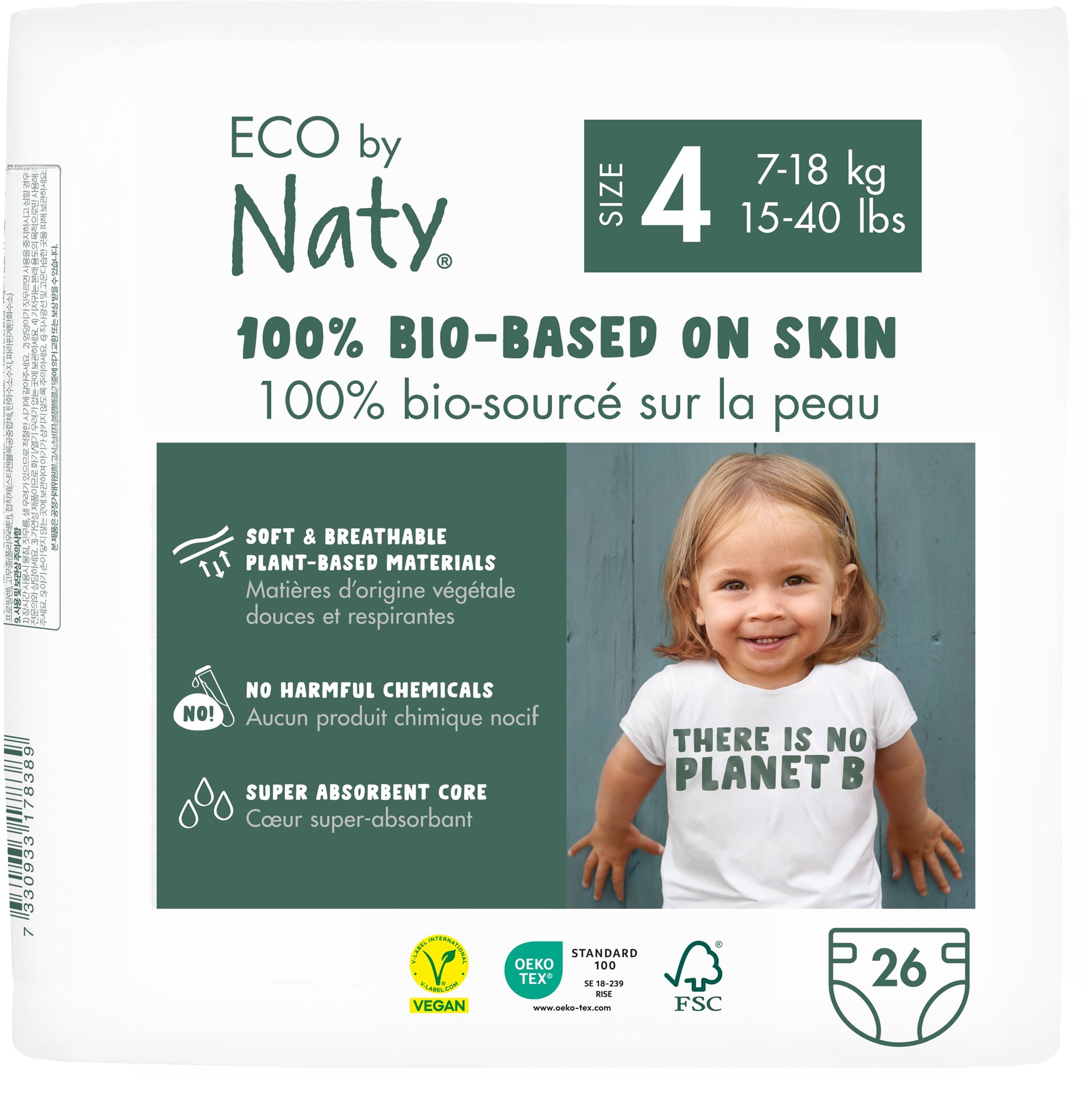 Eco by Naty Maxi vel. 4 (26 ks)